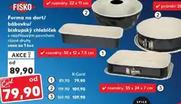 Kaufland Forma na dort/ bábovku/ biskupský chlebíček nabídka