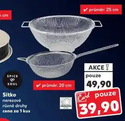 Kaufland Sitko nerezové nabídka