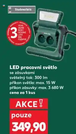 Kaufland Parkside LED pracovní světlo nabídka