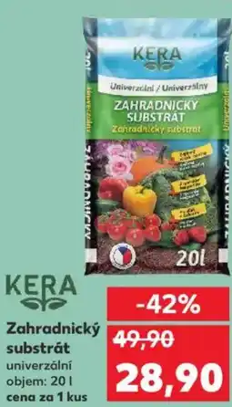 Kaufland KERA Zahradnický substrát nabídka