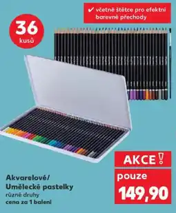Kaufland Akvarelové/ Umělecké pastelky nabídka