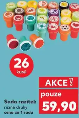 Kaufland Sada razítek nabídka