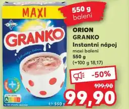 Kaufland ORION GRANKO Instantní nápoj nabídka