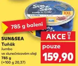 Kaufland SUN&SEA Tuňák Jumbo nabídka