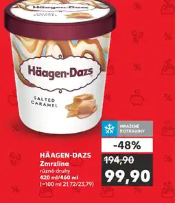 Kaufland HÄAGEN-DAZS Zmrzlina nabídka