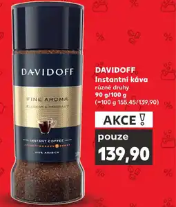 Kaufland DAVIDOFF Instantní káva nabídka
