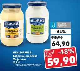 Kaufland HELLMANN'S Tatarská omáčka/ Majonéza nabídka