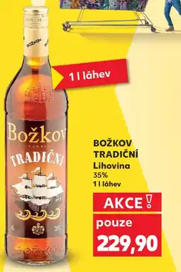 Kaufland BOŽKOV TRADIČNÍ Lihovina 35% nabídka