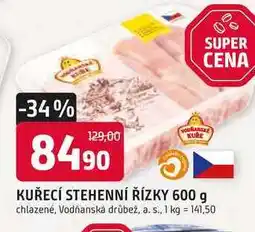 Trefa KUŘECÍ STEHENNÍ ŘÍZKY 600 g chlazené nabídka