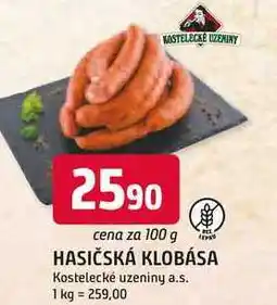 Trefa HASIČSKÁ KLOBÁSA 100g nabídka
