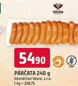 Trefa PÁRČATA 240 g nabídka