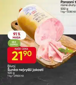Hruška Bivoj Šunka nejvyšší jakosti 100 g nabídka