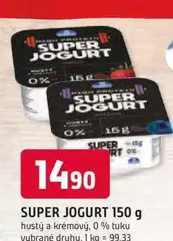 Trefa SUPER JOGURT 150 g hustý a krémový, 0% tuku nabídka