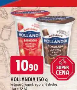 Trefa HOLLANDIA 150 g krémový jogurt, vybrané druhy nabídka