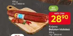 Hruška Balaton klobása 100 g nabídka