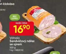 Hruška Sendvičový nářez se sýrem 100 g nabídka