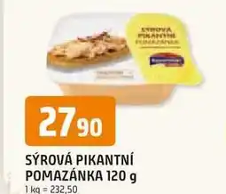 Trefa SÝROVÁ PIKANTNÍ POMAZÁNKA 120 g nabídka
