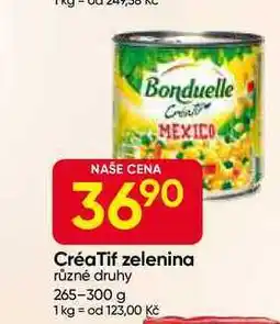 Hruška Bonduelle Créatif zeleninová směs v mírně slaném nálevu 300g, vybrané druhy nabídka