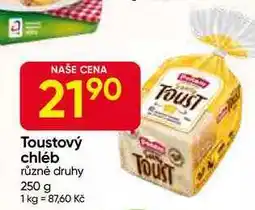 Hruška penam Toustový chléb různé druhy 250 g nabídka