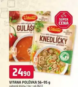 Trefa Vitana polévka 56-95g nabídka
