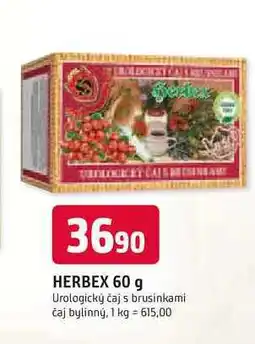Trefa HERBEX 60 g Urologický čaj s brusinkami nabídka