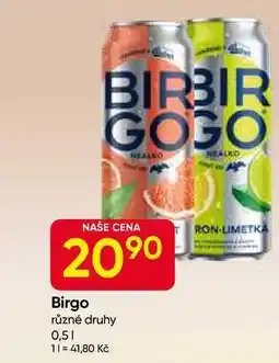 Hruška Birgo různé druhy 0,5l nabídka