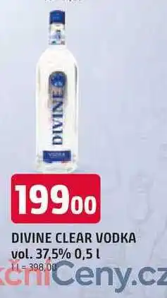 Trefa DIVINE CLEAR VODKA vol. 37,5% 0,5 l nabídka