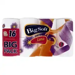 Hruška Big Soft Luna toaletní papír 16 rolí nabídka