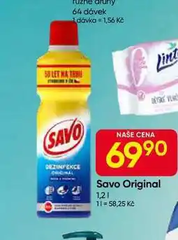Hruška Savo Original 1,2l nabídka