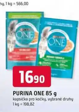 Trefa PURINA ONE 85 g kapsička pro kočky, vybrané druhy nabídka
