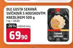 Trefa DLE GUSTA SEKANÁ SVÍČKOVÁ S HOUSKOVÝM KNEDLÍKEM 500 g nabídka