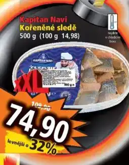 Norma Kapitan Navi Kořeněné sledě nabídka