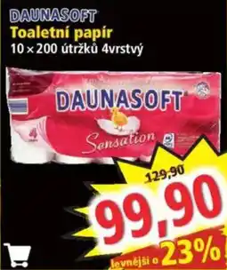 Norma DAUNASOFT Toaletní papír nabídka