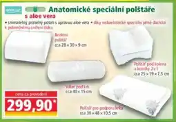 Norma Anatomické speciální polštáře s aloe vera nabídka