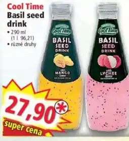 Norma Cool Time Basil seed drink nabídka