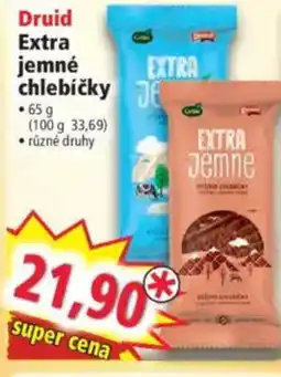 Norma Druid Extra jemné chlebíčky nabídka