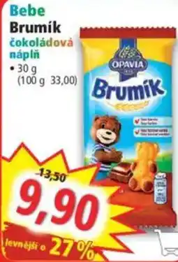 Norma Bebe Brumík čokoládová náplň nabídka