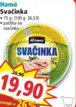 Norma Hamé Svačinka nabídka