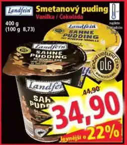 Norma Landfein Smetanový puding nabídka