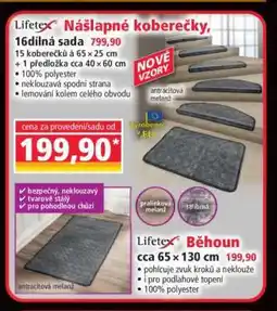 Norma Lifetex Nášlapné koberečky, 16dílná sada nabídka