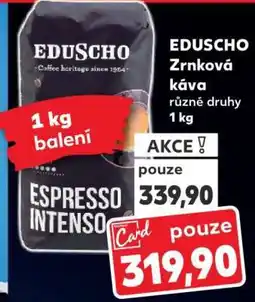 Kaufland EDUSCHO Zrnková káva nabídka