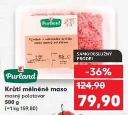 Kaufland Purland Krůtí mleté maso nabídka