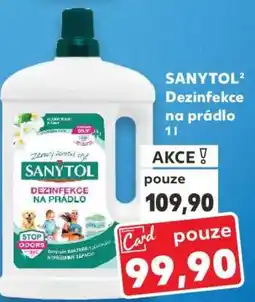 Kaufland Sanytol dezinfekce na prádlo 1l nabídka