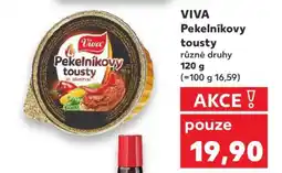 Kaufland Viva Pekelníkovy toasty nabídka