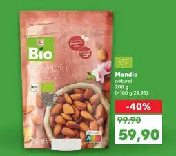 Kaufland Bio Mandeln nabídka