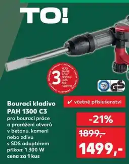 Kaufland Bourací kladivo PAH 1300 C3 nabídka
