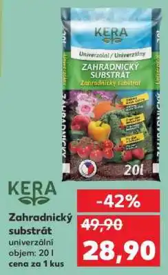 Kaufland ZAHRADNICKÝ SUBSTRÁT nabídka