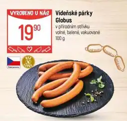 Globus Vídeňské párky Globus nabídka