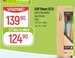 Globus SOFTdent ECO zubní kartáčky nabídka