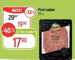 Globus Pivní salám nabídka